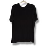 Flax ‎ Lightweight Black T Shirt Photo 3