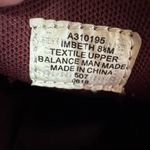 Isaac Mizrahi  Sparkling velvet Burgundy Loafers bow 8.5 glitter casual party Photo 10