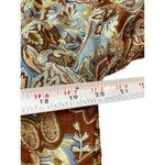 VTG 90s Anage Too Earth Tone Semi Sheer 3/4 Sleeves Sequin V Photo 13