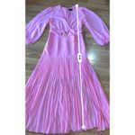 Bardot  DAYTONA LONG SLEEVE Garden MAXI DRESS IN VINTAGE PINK size small Photo 4
