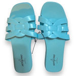 Aqua Slides Women's 7/8. Perfect Beach Sandals! Brand New! Blue Size undefined Photo 4