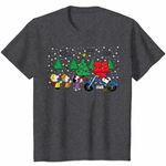 New Unisex Snoopy So Cool Caroling Shirt Photo 1