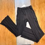 ANINE BING Black Billie Plissé Pleated Trousers Women’s Size Small NWT Photo 4