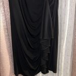 David Meister  Size 8 Black One-Shoulder Dress Photo 2