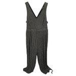 Torrid  Plus Size 4X Jumpsuit Black Gold Metallic‎ Formal Sleeveless Wide Leg 363 Photo 3