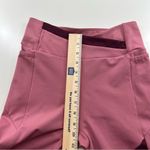 Gymshark Asymmetric V Cut High Waisted Dusty Pink Dark Ruby Leggings Size Small Photo 8