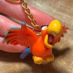 Disney Vintage 1992 Rare  Aladdin Lago Parrot PVC Figure Keychain Photo 11