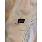 Harley Davidson  Motorcyles cream cotton denim jean metal snaps vest, med (2673) Photo 1