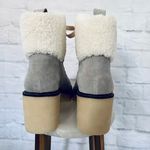 NEW Grey Sherpa Boots Gray Size 6.5 Photo 6