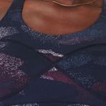 Sweaty Betty  Power Medium Support Sports Bra, Blue Camo, Size Small,NWT Photo 2