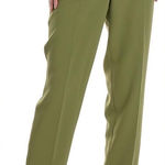 Anne Klein NWT  Patch Pocket Dress Pants in Bay‎ Leaf Workwear Career Office Work Photo 0