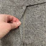 Talbots Grey Silk & Wool Blend Pencil Skirt Womens 6P Dark Academia Tweed Preppy Photo 4