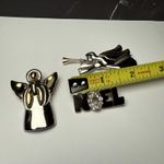 Angel / Noel Christmas Holiday Lot Of 3 Brooch Pin Angels 1 LC Gold Photo 10