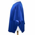 H by Halston Cozy Royal Blue Casual Open Front Knit Cardigan Photo 8