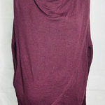 Athleta  Purana Wrap Hooded Relaxed Drape Neck Sweatshirt Spiced Cabernet Sz XXS Photo 0