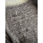 RVCA Dark Grey Heather Graphic Front Swing Tunic Tank Top Shirt Womens Size XS Photo 2