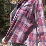 Brandy Melville Basic purple  flannel Photo 4