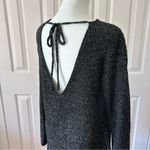 Fashion On Earth | Black Cable Knit Pullover Sweater V-Back | Size Small | NWT Photo 3