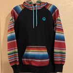 Hooey Women's Black Multi Tijuana Hoodie sz S Photo 0