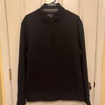 Untuckit  Navy Blue Performance Business Casual Pullover Quarter Zip Sweater Photo 2