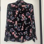 Candie's Floral Black Blouse Photo 5