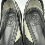 Tory Burch Leather Kitten Heel Brogue Accent Pumps Size 9 Old Money Quiet Luxury Photo 5