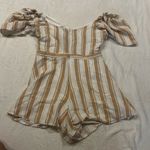 Mi Ami Megan tie front romper size M Size M Photo 2