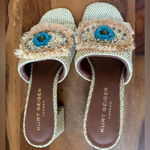 Kurt Geiger  London Eye Raffia Sandals Photo 6