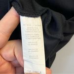 Karen Kane  Tee Black Round Neck Short Sleeve Top Sz L EUC Nylon Spandex Photo 5