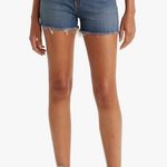 Levi's NWT LEVI’S high rise shorts Women's Blue Denim Shorts size 4 Photo 0