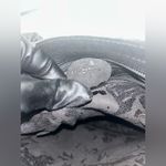 Gucci Vintage Black Leather Shoulder Bag with Chain Strap Photo 9