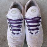 Nike Air Max Plus Tn All White Kids 7Y Womens Size 8.5 Photo 1