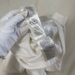 Alexander McQueen NWT authentic  white bustier print sweatshirt size italy40 Photo 9