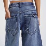 Jaded London NWOT Axle Acid Wash Denim Jorts Photo 4