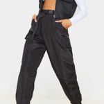 Pretty Little Thing Black Shell Pocket Jogger Photo 0