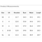 Commense Crochet Wave Boho Pattern Tassel Decor Tank Top M NWT Black Size M Photo 5