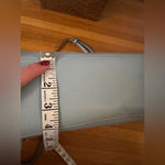 Nanette Lepore  Vegan Leather Baby Blue Shoulder Bag Photo 6