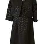 Eliza J NWT -  New York Black 2pc Tank Dotted Dress & Jacket Missy Size 4 Photo 0