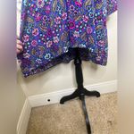 Matilda Jane NTM: Thoughts & Dreams High Low Floral Blueish Purple Dress Sz L Photo 9