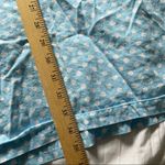 Buttons Blue and white polka dot short sleeve dress  in the back size s/m Photo 6