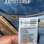 American Eagle  Outfitters Artist Crop Women's Blue Jeans Photo 9