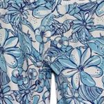 Lilly Pulitzer JUBILEE CORONADO CRAB BLUE WHITE FLORAL SEASHELLS COTTON PANTS 2 Photo 2