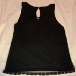 American Eagle  Outfitters Women's Black Crochet Tank Sz M Photo 1