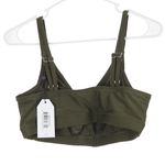 Universal Standard  Green Strappy Bikini Swim Top Women's XS Photo 1