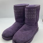 UGG  PURPLE ULTRA SOFT CLASSIC SHORT BLING BOOTS Photo 7