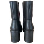 SO  Miski Women’s Platform Dress Boots Onyx Y2K Block Heel Size 8.5 Brand New Photo 2