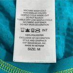 Harley‎ Davidson Women's Fitted Shirt with Cutout Back Size MEDIUM Teal Green Photo 4