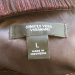 Simply Vera  Vera Wang puff sleeve metallic peplum blouse Photo 4