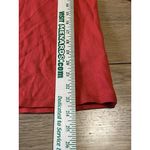 Ralph Lauren Sport Size Large V Neck Red Cotton Sweater Preppy Staple Designer Photo 3