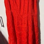 Women’s Coco Bianco X Large Strapless Swim Suit Dress Cover Up Coral NWT Size XL Photo 0